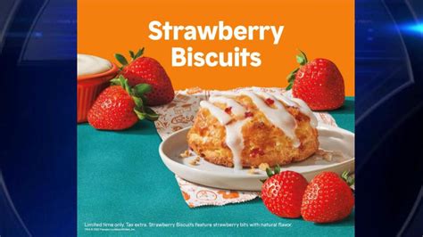 Popeyes releases Strawberry Biscuits for limited time
